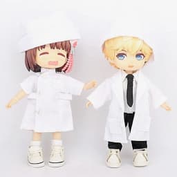Obitsu11 Clothes Suit Hospital Doctor Surgical Nurse Uniform Hat For OB11 Dolls Accessories Cosplay Changing Clothes Games Toys
