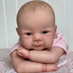 19inch Juliette Reborn Kit Unfinished Painted Doll Kit Hand-draw Hair with Extra Cloth Body+eyes