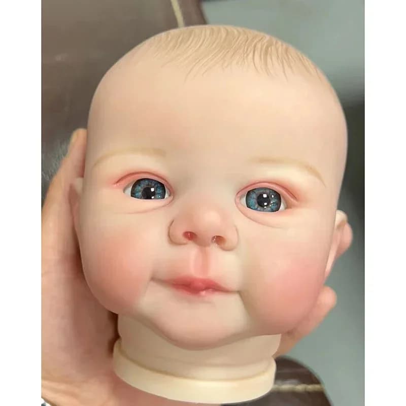 19inch Juliette Reborn Kit Unfinished Painted Doll Kit Hand-draw Hair with Extra Cloth Body+eyes
