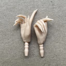 MENGF Doll Hands Long Nail Quality Doll Parts 8 Color 7 Gesture Hands For FR IT PP Super Model Doll Accessories DIY New Decors