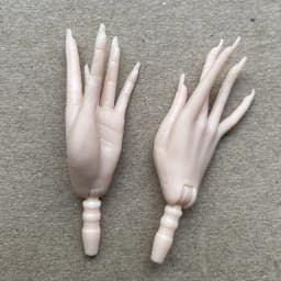MENGF Doll Hands Long Nail Quality Doll Parts 8 Color 7 Gesture Hands For FR IT PP Super Model Doll Accessories DIY New Decors