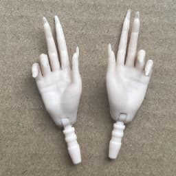MENGF Doll Hands Long Nail Quality Doll Parts 8 Color 7 Gesture Hands For FR IT PP Super Model Doll Accessories DIY New Decors