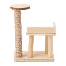 1:12 Dollhouse Miniature Wooden Cat Climbing Frame Model Decoration Accessories