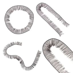5 Pcs Doll False Eyelashes DIY Eye Lash Black Brown Simulation Toy For Kids Holiday Gifts Toy Decor Dolls Accessories