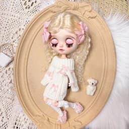 Blythe Doll Clothes Sweater Skirt Set Handmade 28-30cm OB22 OB24 AZ, One Dress for Blythe Doll Accessories