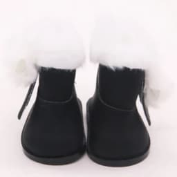 New Leather Shoes For 14inch Wellie Wisher & 32-34cm Paola Reina Baby Doll,Doll Accessories.