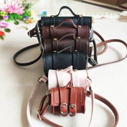 1/6 1/4 1/3 Scale BJD Retro Satchel Mini Bag Model For BJD/SD YOSD MSD SD13 SSDF Strong Uncle Doll Accessories C1038