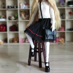 1/6 1/4 1/3 Scale BJD Retro Satchel Mini Bag Model For BJD/SD YOSD MSD SD13 SSDF Strong Uncle Doll Accessories C1038