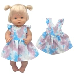 16" Baby Doll Clothes Hoody Coat Yellow Duck 40cm Nenuco Doll Winter Vest Children Gift Toys Costume Girl's Gifts