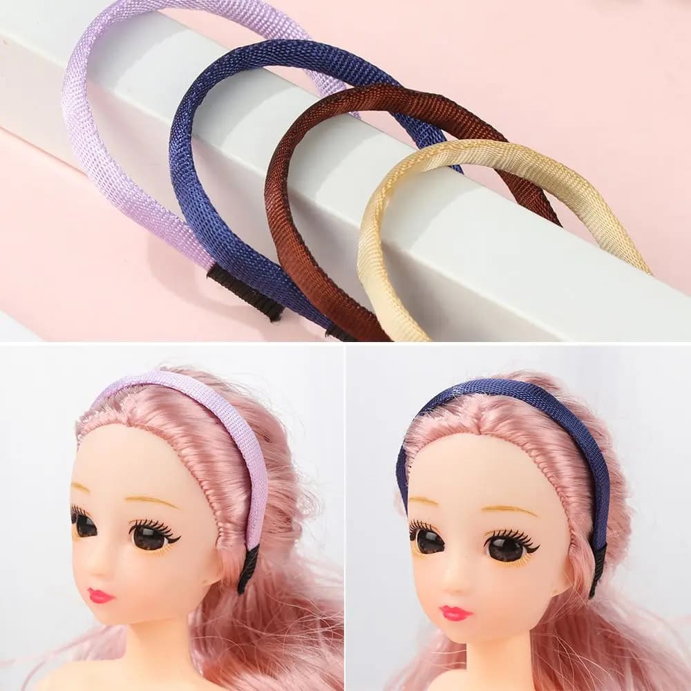 5pcs Cute 1/3 1/4 1/6 1/8 for Doll Headband Materials Doll Hair Decoration Accessories DIY Doll Head Band Parts Doll Accessories