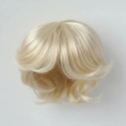 Doll Wigs JD075 1/6 1/8 1/4 1/3 Short Boyish Cupid Curls Synthetic Mohair BJD Wigs 5-6' 6-7' 7-8' 8-9' OB11 YOSD Doll Hair