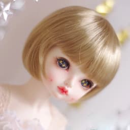 New Arrival 1/3 1/4 1/6 1/8 Bjd Wig High Temperature Short Cute Wire Bjd Wig SD For BJD Doll Hair Wig