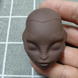 1/6 Makeup Doll Head Girl Dressing DIY Toy Parts Children Favor dongcheng san doubao