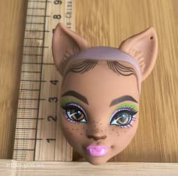 1/6 Makeup Doll Head Girl Dressing DIY Toy Parts Children Favor dongcheng san doubao