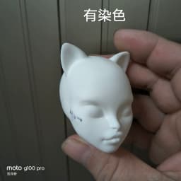 1/6 Makeup Doll Head Girl Dressing DIY Toy Parts Children Favor dongcheng san doubao