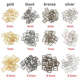 20Pcs Mini Buckle Button Tiny Tri-glide Belt Buckles for DIY Doll Clothes Bags Handmade Doll Shoes Clothing Sewing Accessories