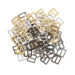 20Pcs Mini Buckle Button Tiny Tri-glide Belt Buckles for DIY Doll Clothes Bags Handmade Doll Shoes Clothing Sewing Accessories