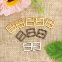 20Pcs Mini Buckle Button Tiny Tri-glide Belt Buckles for DIY Doll Clothes Bags Handmade Doll Shoes Clothing Sewing Accessories