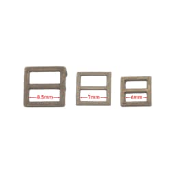 20Pcs Mini Buckle Button Tiny Tri-glide Belt Buckles for DIY Doll Clothes Bags Handmade Doll Shoes Clothing Sewing Accessories