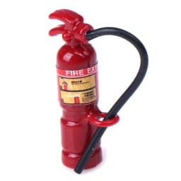 1PCS Cute Mini 1:12 Scale Miniature Dollhouse Fire Extinguisher Play Doll House Furniture Decor Accessories Toy