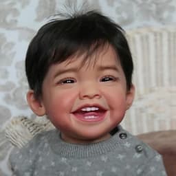 23inch Unfinished Reborn Doll Kit Mila Toddler Fresh Color DIY Soft Touch with Body and Eyes