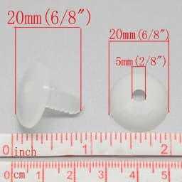 50sets 15/20/25/30/35/45mm White Plastic DIY Doll Joints Teddy Bear Making Crafts Kids Toy Dolls Accessories For Child Toys