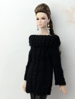 For Outfit Pullip Doll Accessories Princess Casual Suit Top Coat For 30 Cm Doll Clothes Sweater White Black Yellow 1/6