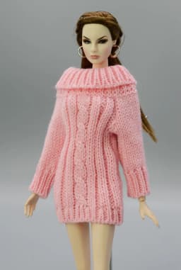 For Outfit Pullip Doll Accessories Princess Casual Suit Top Coat For 30 Cm Doll Clothes Sweater White Black Yellow 1/6