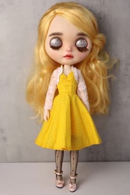 NEW 28-30cm Blyth Azone OB22 OB24 Doll Clothes Fashion Suspender Skirt Halter Dress