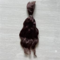 Latest Pure Mohair for Reborn Doll /BJD Doll Brown Golden Tea Brown 6 Colors Doll Reborn Handrooted Mohair Doll Accessory