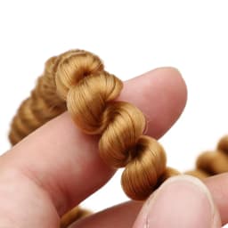Screw Curly Hair Accessories for Dolls BJD Doll Wig High-Temperature Material Resistant Fiber Hair Wefts Hair Wig