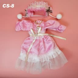 Lovely BJD Doll Clothes 1/6 Princess Dress Baby Clothes for Dolls 30cm Two-Dimensional Anime School Uniform for Girls
