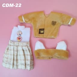 Lovely BJD Doll Clothes 1/6 Princess Dress Baby Clothes for Dolls 30cm Two-Dimensional Anime School Uniform for Girls