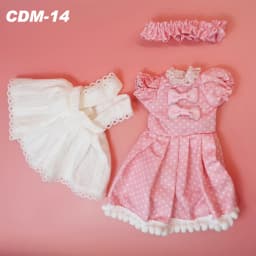 Lovely BJD Doll Clothes 1/6 Princess Dress Baby Clothes for Dolls 30cm Two-Dimensional Anime School Uniform for Girls