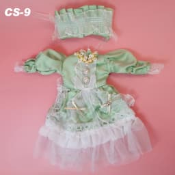 Lovely BJD Doll Clothes 1/6 Princess Dress Baby Clothes for Dolls 30cm Two-Dimensional Anime School Uniform for Girls
