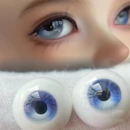 New BJD Resin Eyes Purple Eyes Doll Accessories For 1/6 1/8 1/3 BJD Doll DIY Handmade Eyeball 12mm/14mm/16mm/18mm