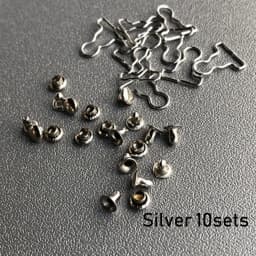 4/10Sets Doll Trousers Metal Buckles Mini Doll Belt Buttons Fit For 1/6 BJD Dolls Girls Doll Bags Clothes Buckles Accessories