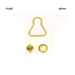 4/10Sets Doll Trousers Metal Buckles Mini Doll Belt Buttons Fit For 1/6 BJD Dolls Girls Doll Bags Clothes Buckles Accessories