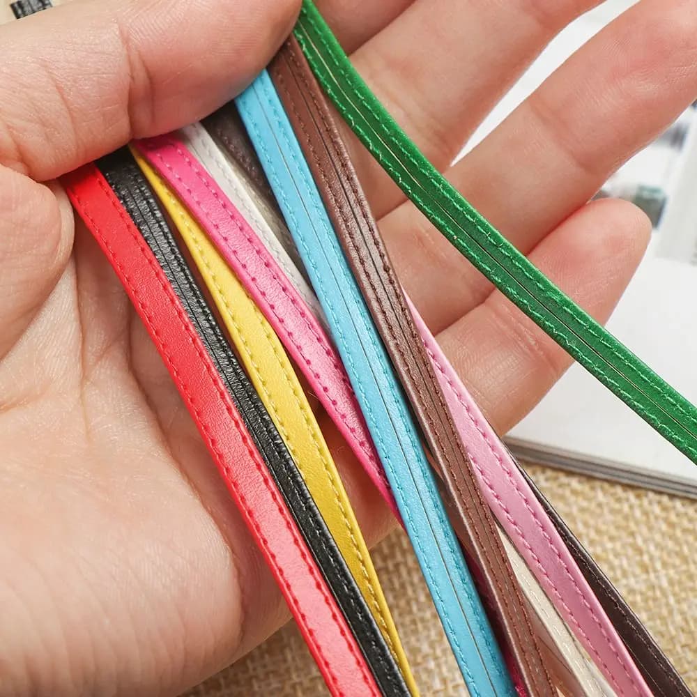 New Doll Waist Belts Super Mini Doll Bag Belt DIY Material Handmade Doll Clothes Accessories Length 50cm Width 3/5mm