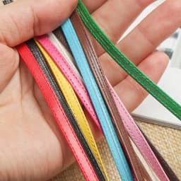 New Doll Waist Belts Super Mini Doll Bag Belt DIY Material Handmade Doll Clothes Accessories Length 50cm Width 3/5mm