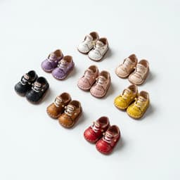 Blyth Fashion Mini Leather Shoes Cute Blyth Doll Mary Jane Casual Shoes for Licca Azones Ob24 Ob22 Toy Accessories 3.0 * 1.8cm