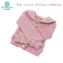 Fashion Knit Slit Skirt Sweater Jacket Grey Pink White Fit 43-60cm 1/3 1/4DD SD BJD Doll Clothes Accessories