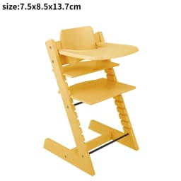 1/6 Dollhouse Bjd Miniature Furniture Metal Chair Doll House Accessories Wooden Chair for Dollhouse Decor Accessories