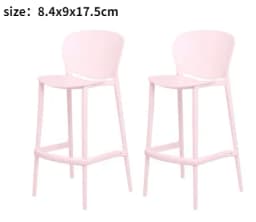 1/6 Dollhouse Bjd Miniature Furniture Metal Chair Doll House Accessories Wooden Chair for Dollhouse Decor Accessories