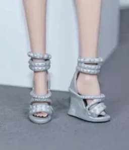 Doll shoes high heel shoes flat shoes boots gifts accessories for Bbie dolls BK15