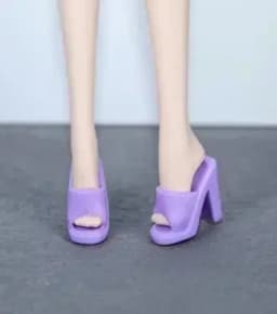 Doll shoes high heel shoes flat shoes boots gifts accessories for Bbie dolls BK15