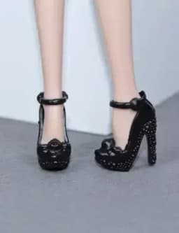 Doll shoes high heel shoes flat shoes boots gifts accessories for Bbie dolls BK15
