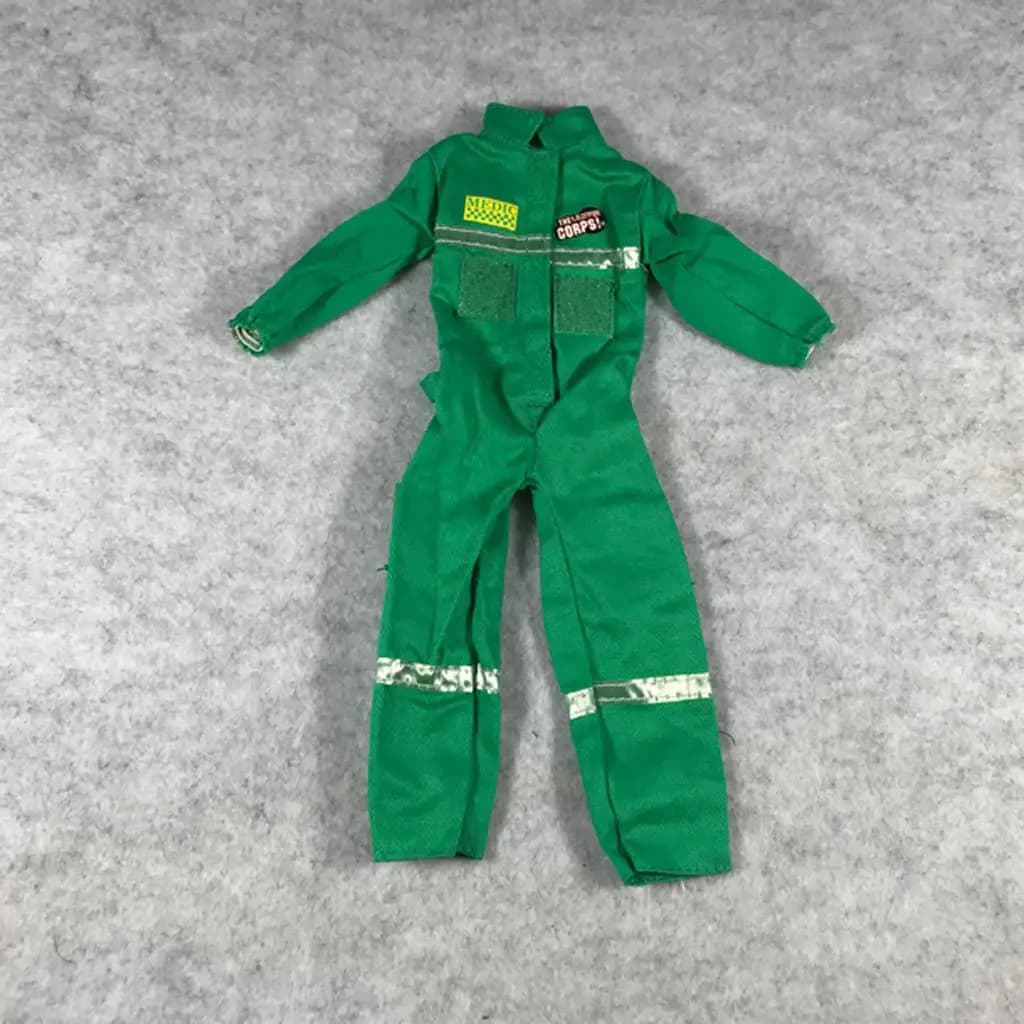New Dolls Clothes Fireman Costume Suit Clothing Cool Army Suit Fireman Uniform Model for 1/6 Soldier Doll Accessory Gifts