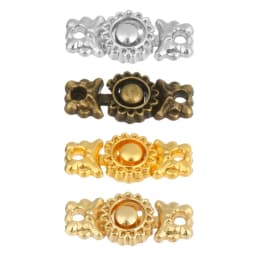 10Sets 10mm Mini Ultra-small Metal Belt Buckle Doll Bags Clothes Shoes Buckles DIY Doll Dress Buttons Doll Sewing Accessories