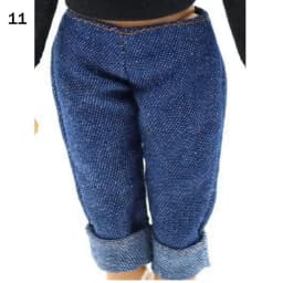 30Cm Doll Clothes Fashion Dress Sweatshirt Coats Tops Pants Vest Everyday Wear For 11.8 Doll Toys Girls Children Gifts